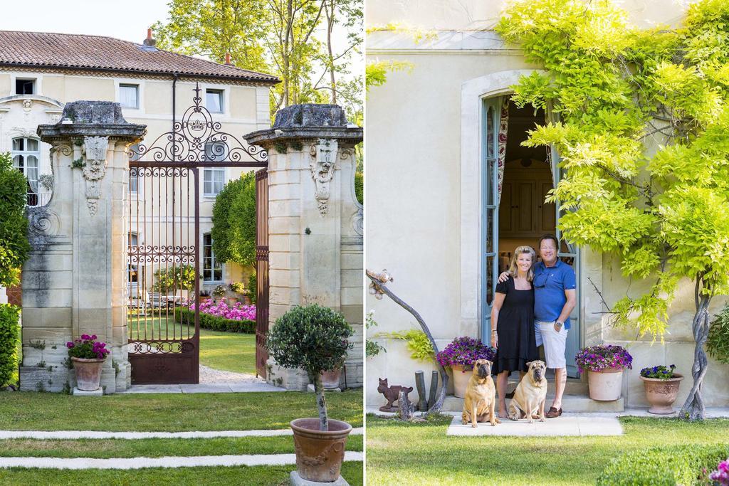 Chateau Talaud Bed and Breakfast Loriol-du-Comtat Exterior foto